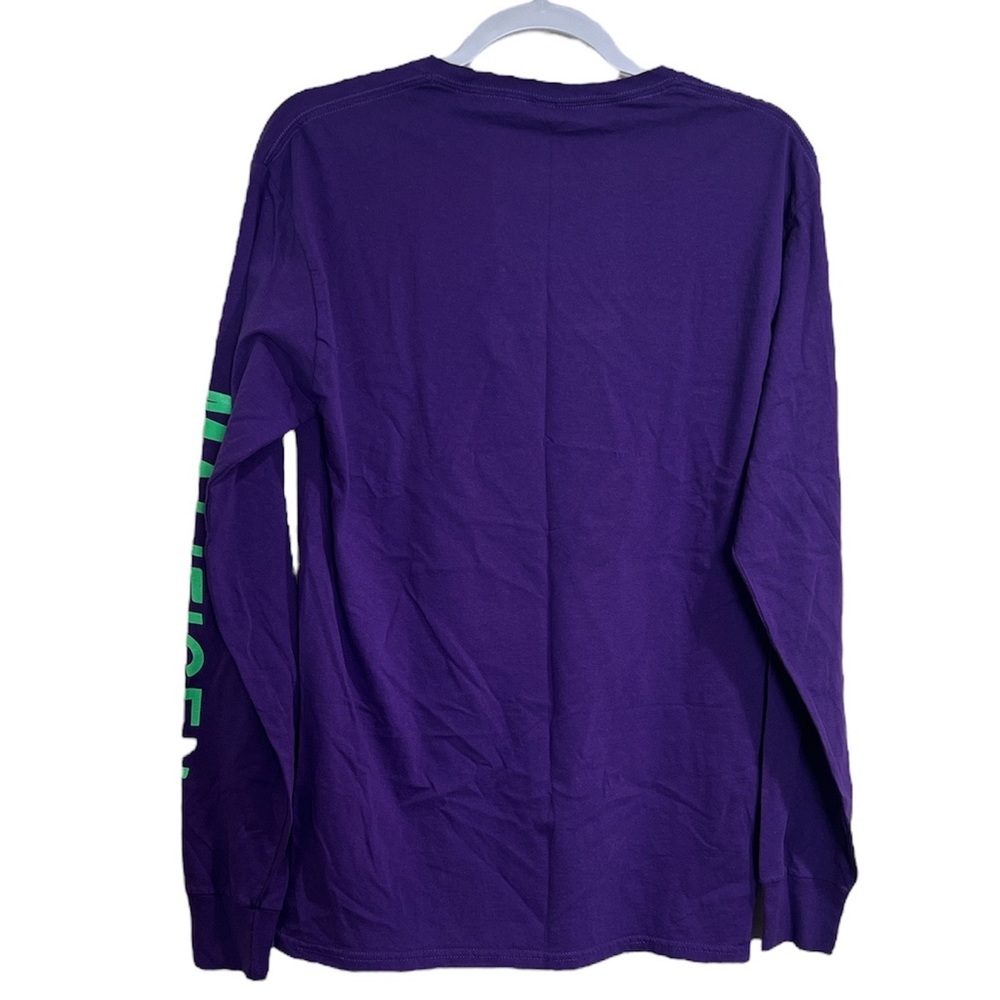 Disney VILLAINS MALEFICENT Long Sleeve Crew Neck Tee Shirt - Picture 3 of 5